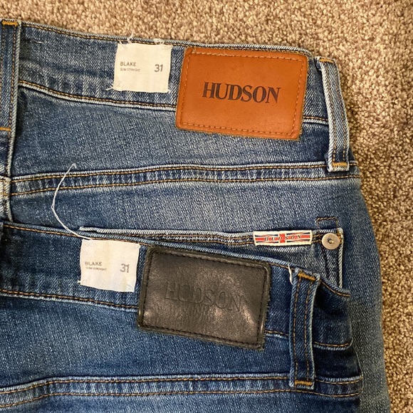 Hudson Blake Slim Straight Jeans 31 like new men’s - Picture 10 of 10